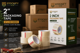2 Inch Clear Packaging Tape (2" x 110 Yards) – 36 Pcs/Carton
