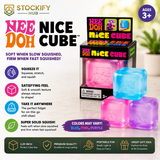 NeeDoh Nice Cube (Assorted Colors) – 1 Pack