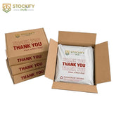 SSR Medium Thank You Plastic Shopping Bags – 1000 Count Box