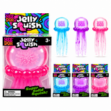 NeeDoh Magical Glitter Jellyfish Squishy Toy – Super Satisfying Sensory Stress Relief Fidget for Kids & Adults