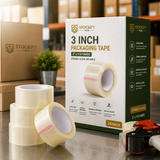 3 Inch Clear Packaging Tape (3" x 110 Yards) – 24 Pcs/Carton