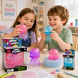 NeeDoh Magical Glitter Jellyfish Squishy Toy – Super Satisfying Sensory Stress Relief Fidget for Kids & Adults