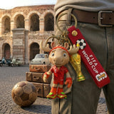 Official FIFA 2026 Maple Mascot Keychain – Soccer Tournament Collectible Backpack Clip