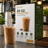 20 oz PP Plastic Cups – 1200 Pcs/Carton