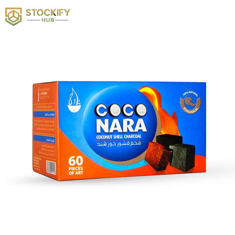Coco Nara Hookah Charcoal | 60pcs Per Box | CN-60