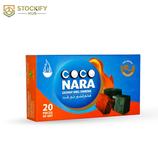 Coco Nara Hookah Charcoal | 20pcs Per Box | CN-20