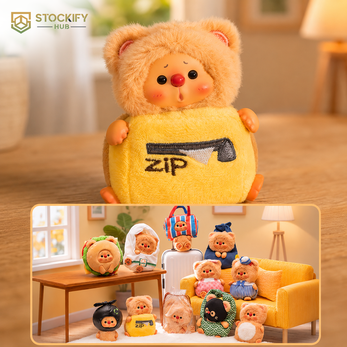 OYO Portable Bag Mini Series Plush Blind Box | Mystery Plush Collectible Figure