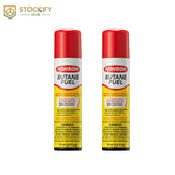 Ronson Premium Butane Fuel Refill (75ml) – Twin Value Pack of 2 Canisters