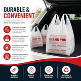 SSR Large Thank You Plastic Shopping Bags – 1000 Count Box