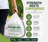 SSR Large Thank You Plastic Shopping Bags – 1000 Count Box