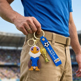 Official FIFA 2026 Clutch Mascot Keychain – Soccer Tournament Collectible Backpack Clip