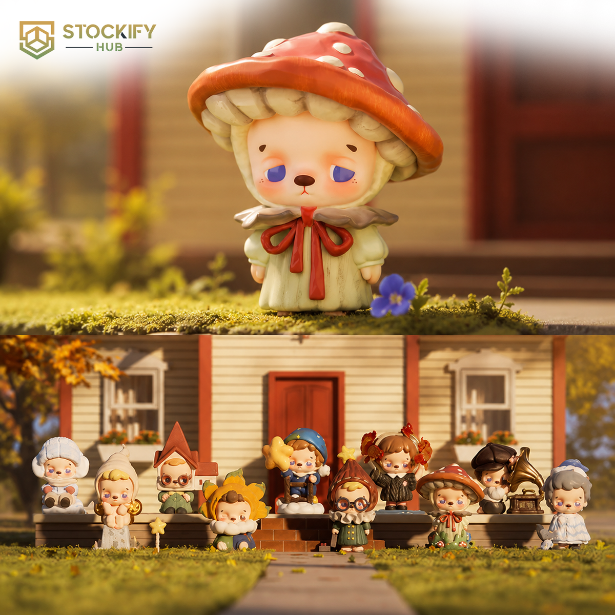 KNOW KNOW House of Memories Blind Box Collectible Figure Mystery Toy