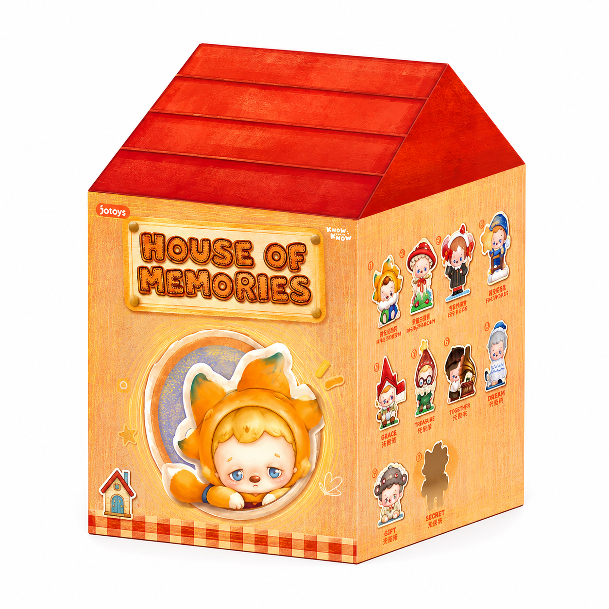 KNOW KNOW House of Memories Blind Box Collectible Figure Mystery Toy