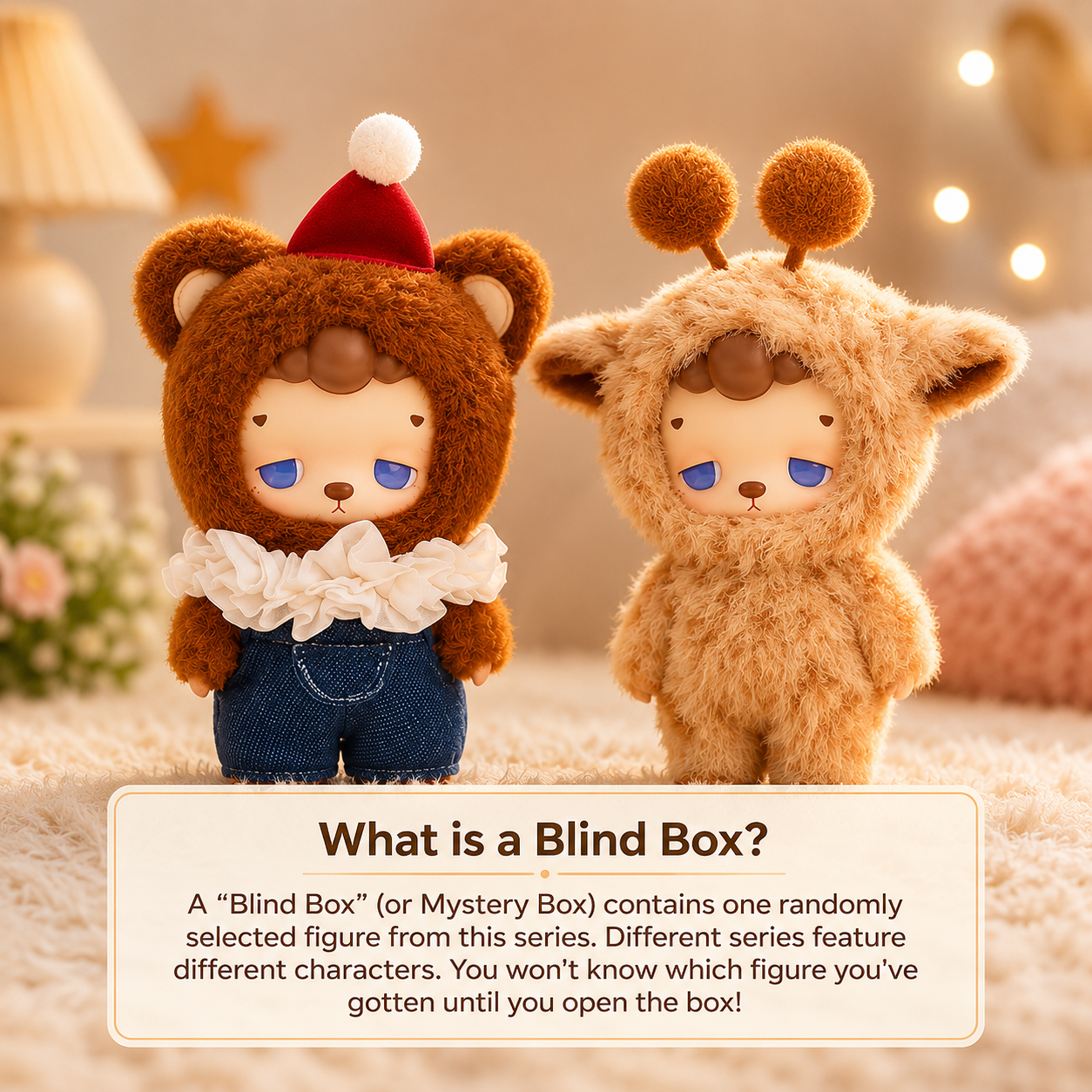 KNOW KNOW Monster Countryside Growth Series Blind Box Collectible Figure Mystery Toy