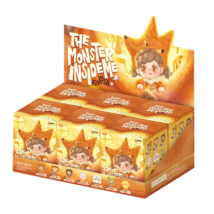 KOKOSA The Monster Inside Me Series Plush Blind Box – Mystery Collectible Character