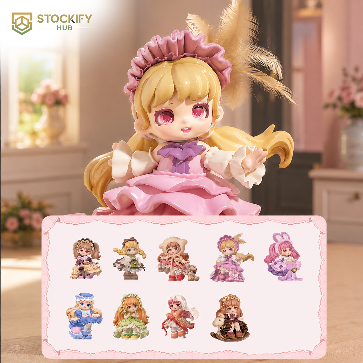 Miana Retro Shop Series Blind Box | Vintage Mystery Collectible Figure