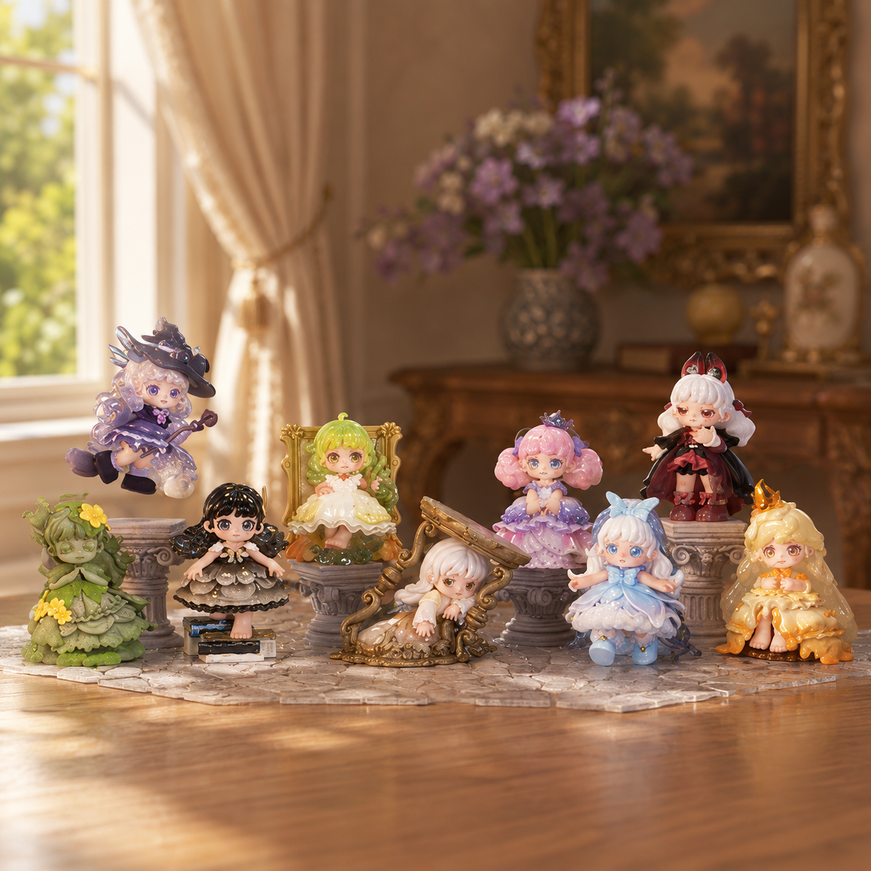 MIANA The Sleeping Castle Series mystery figure collection
