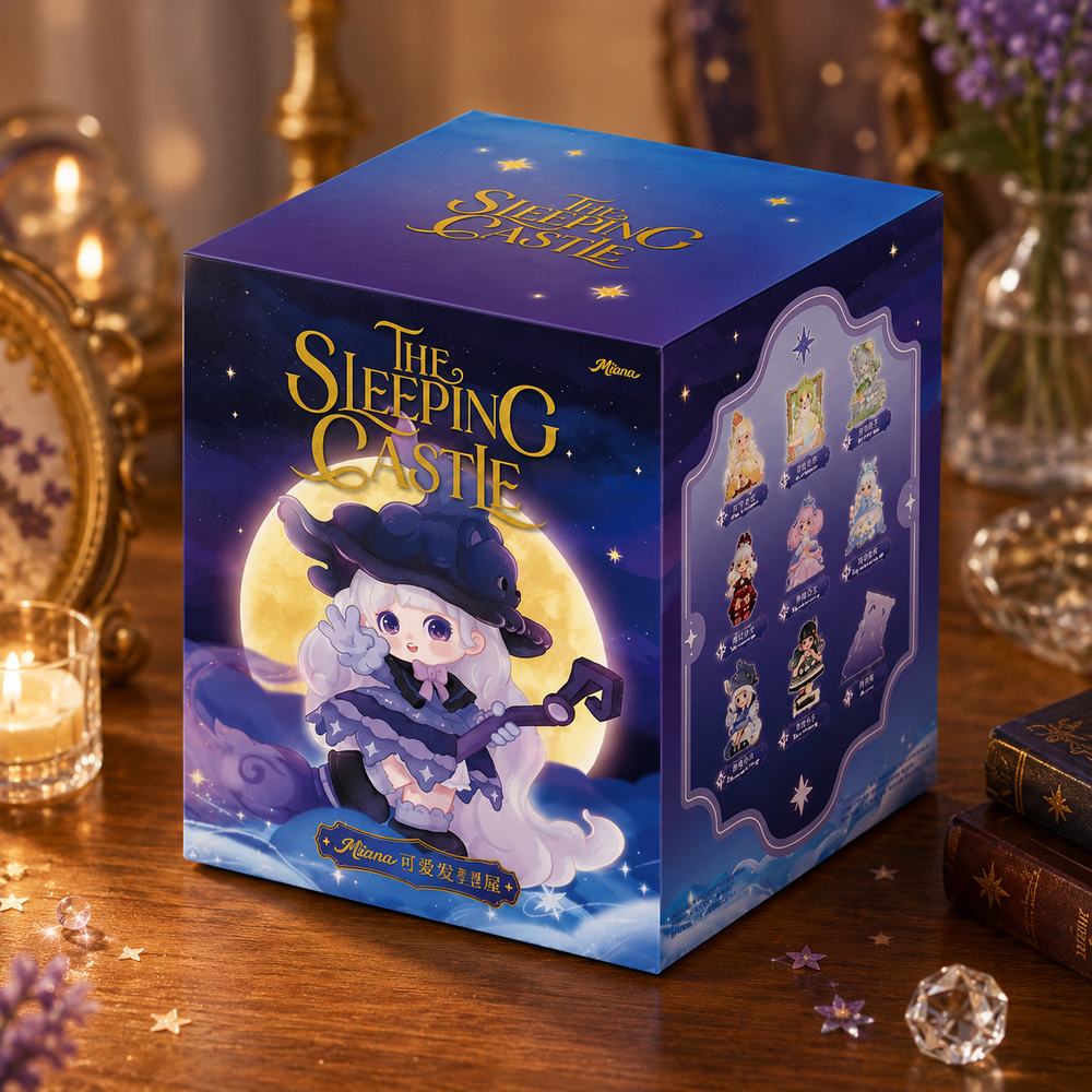 MIANA The Sleeping Castle Series blind box packaging