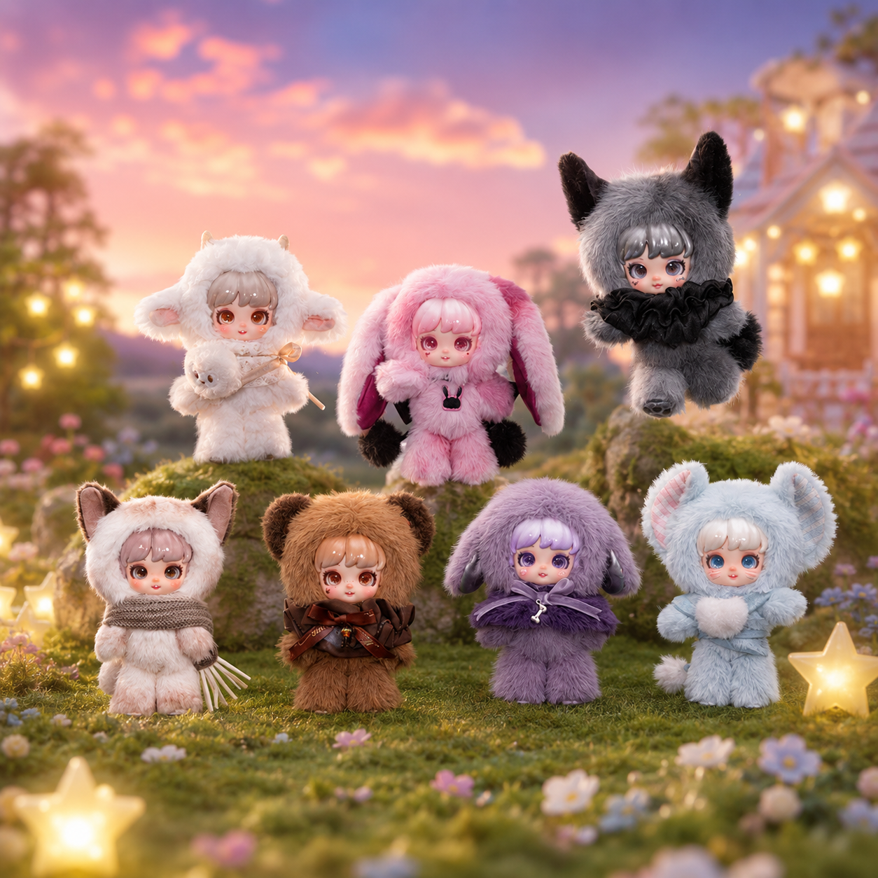 Miana Magical Elf Adventure Plush Blind Box | Cute Designer Mystery Collectible