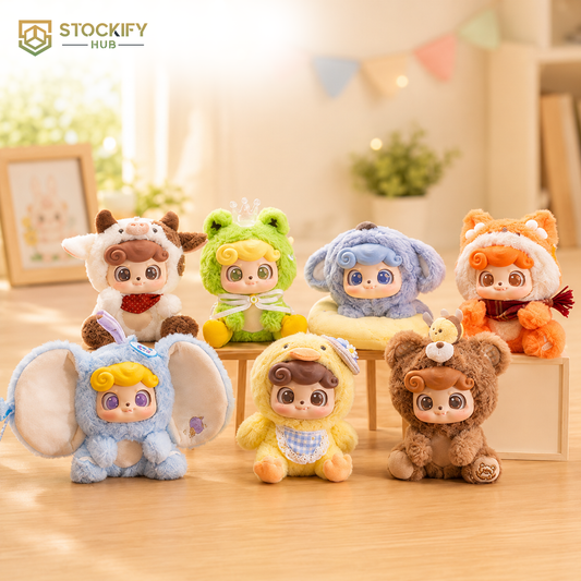 Q.Kid Animal Preschool Plush Series Blind Box | Mystery Plush Collectible Figure