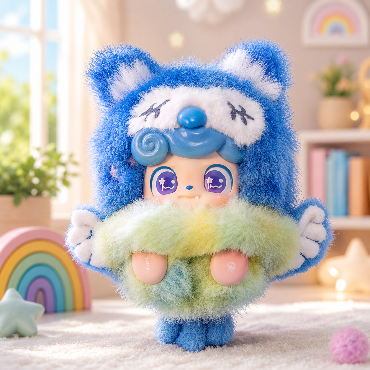Q.Kid Good Fortune Series PVC Plush Blind Box | Lucky Mystery Collectible Figure
