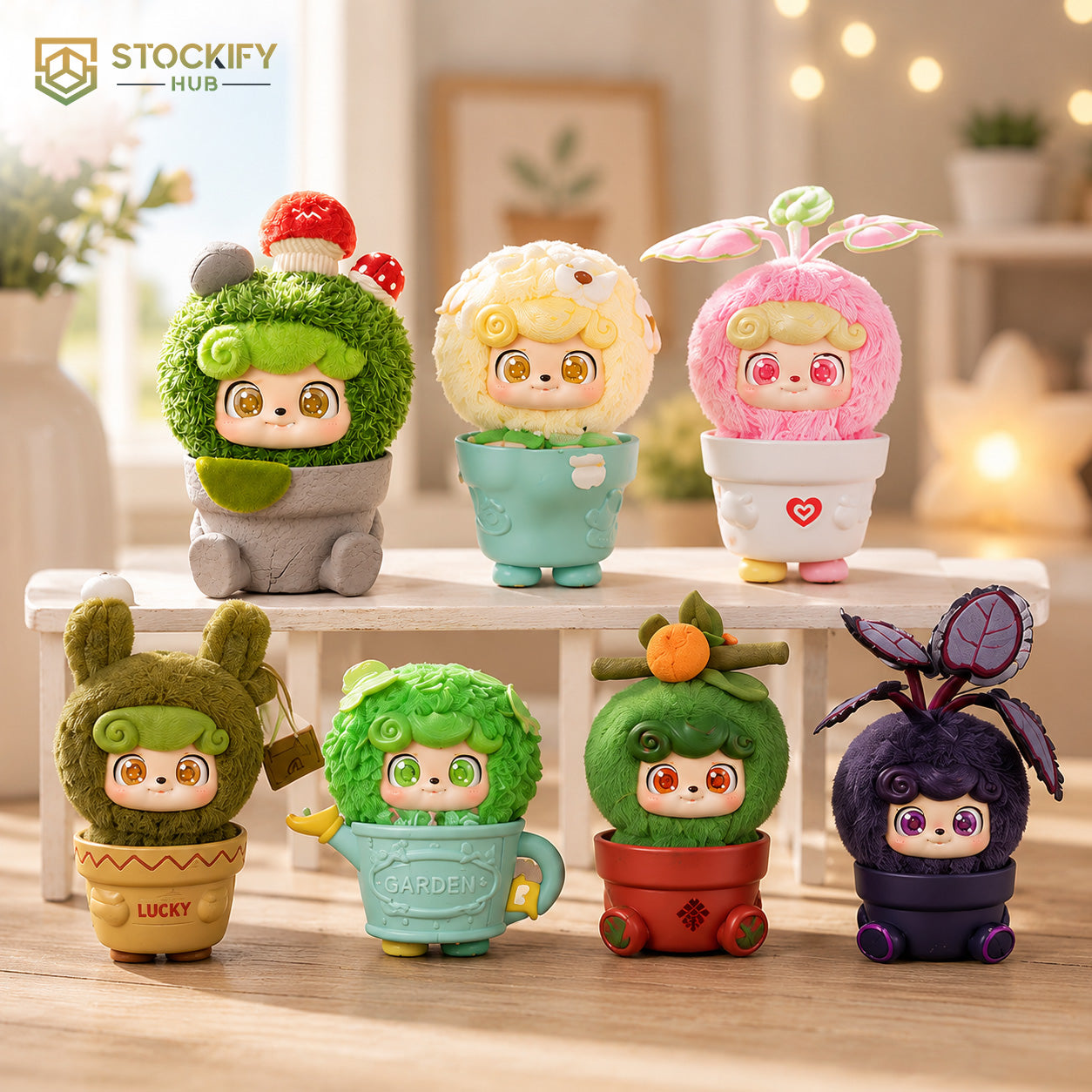 Q.Kid Happy Garden Series Blind Box | Garden Mystery Collectible Figure