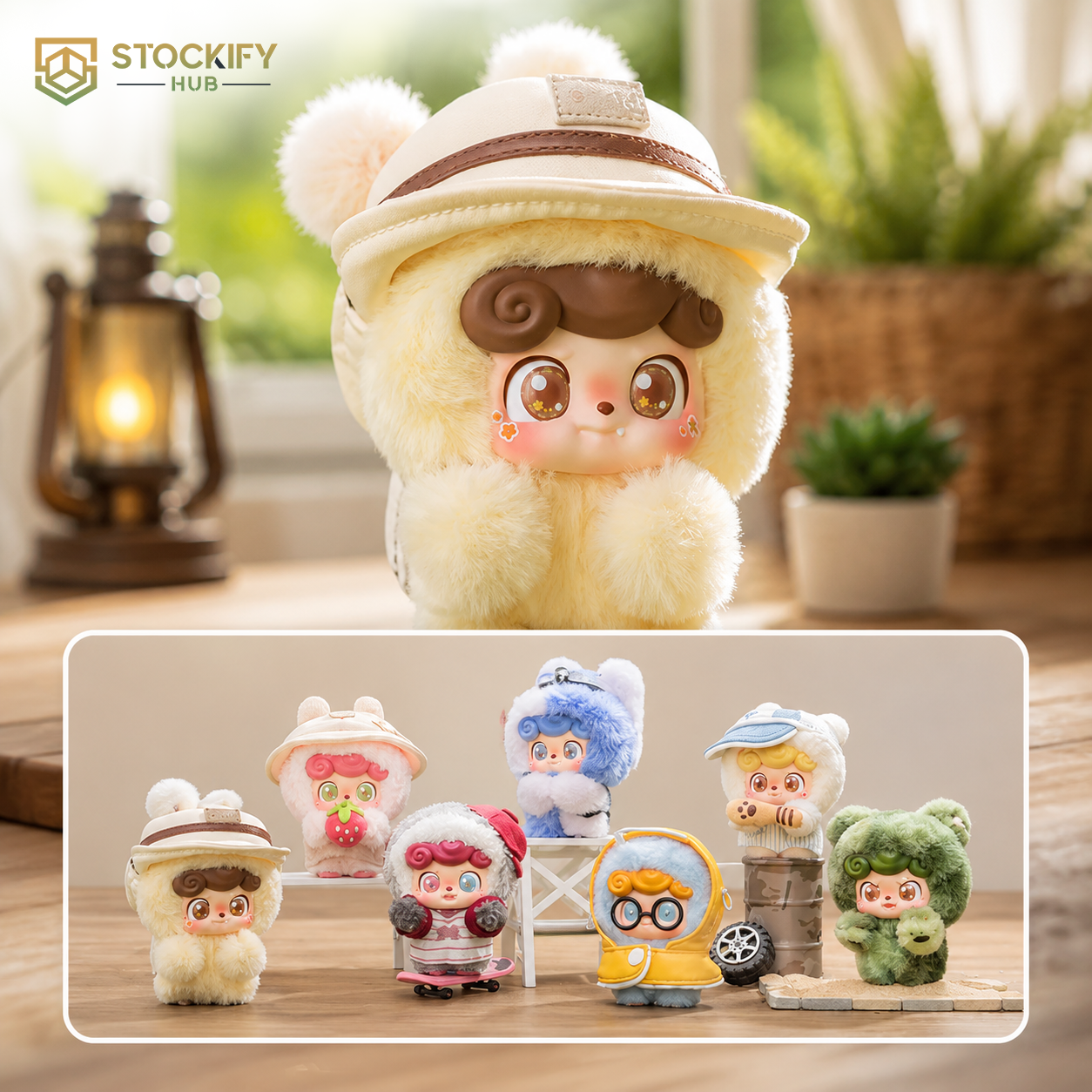 Q.Kid Outdoor Activities Series Blind Box | Adventure Mystery Collectible Figure
