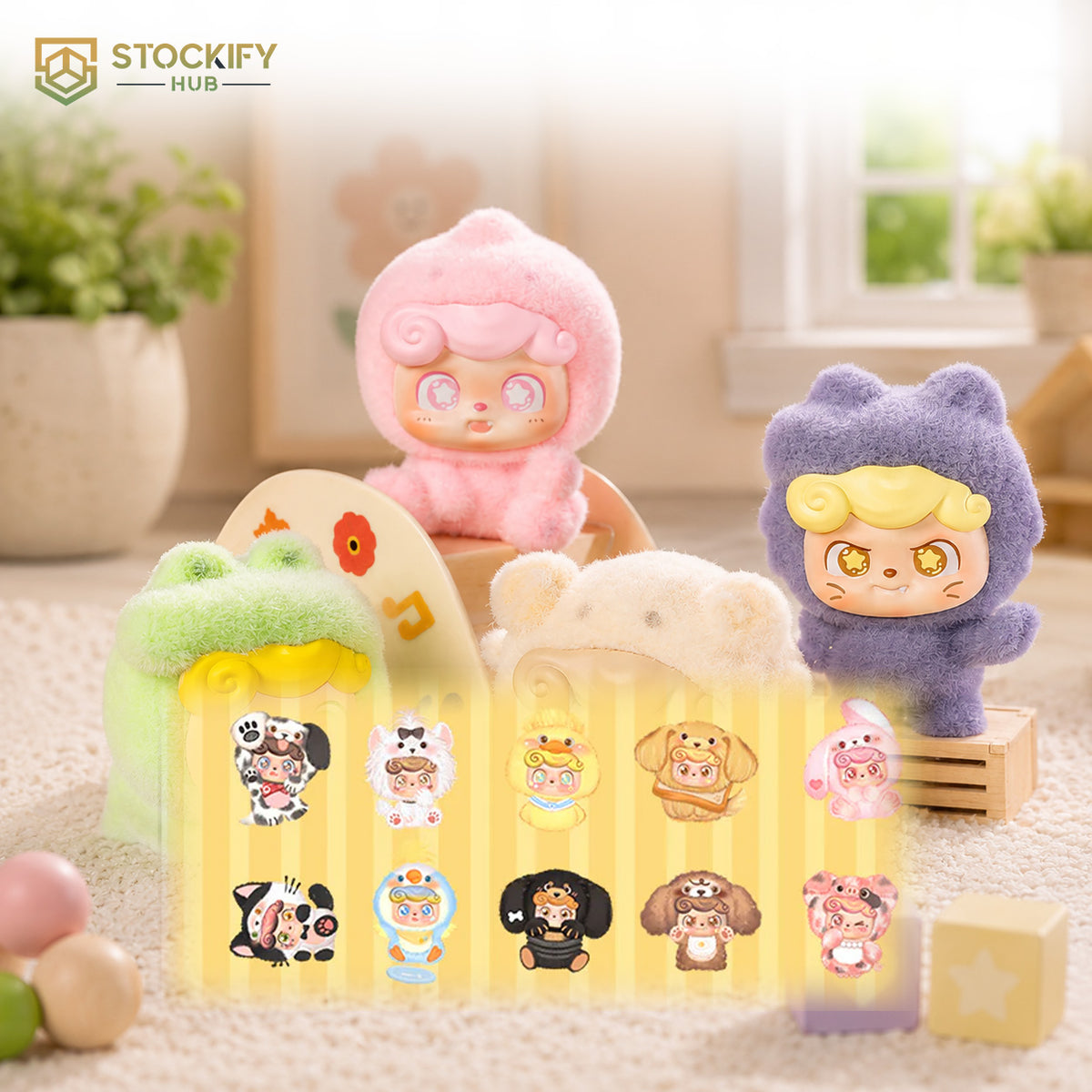 Q KID Super Q Team Series Mini PVC Blind Box | Mystery Designer Collectible Figure
