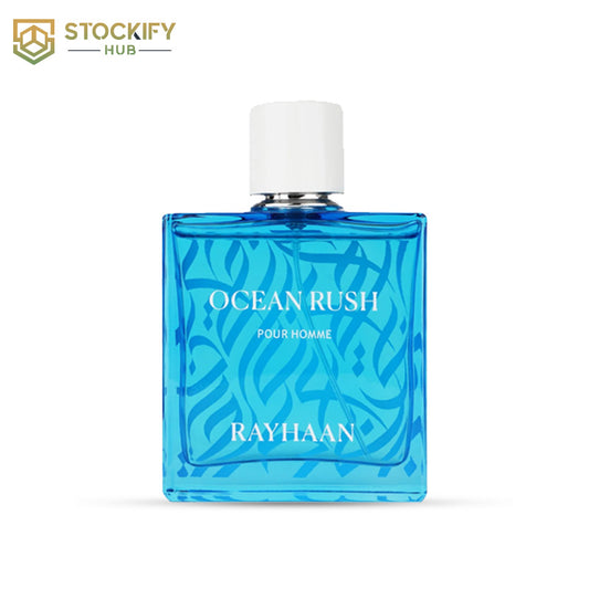 Rayhaan Ocean Rush Eau de Parfum 100ml bottle