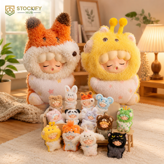 YUMO Angry Animals Mini Plush Blind Box | Cute Mystery Collectible Plush