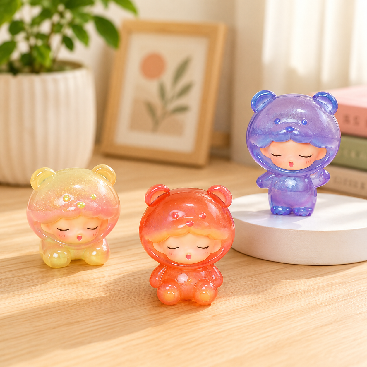 YUMO Gummy Bear 2.0 Mini Blind Box | Cute Mystery Collectible Figure
