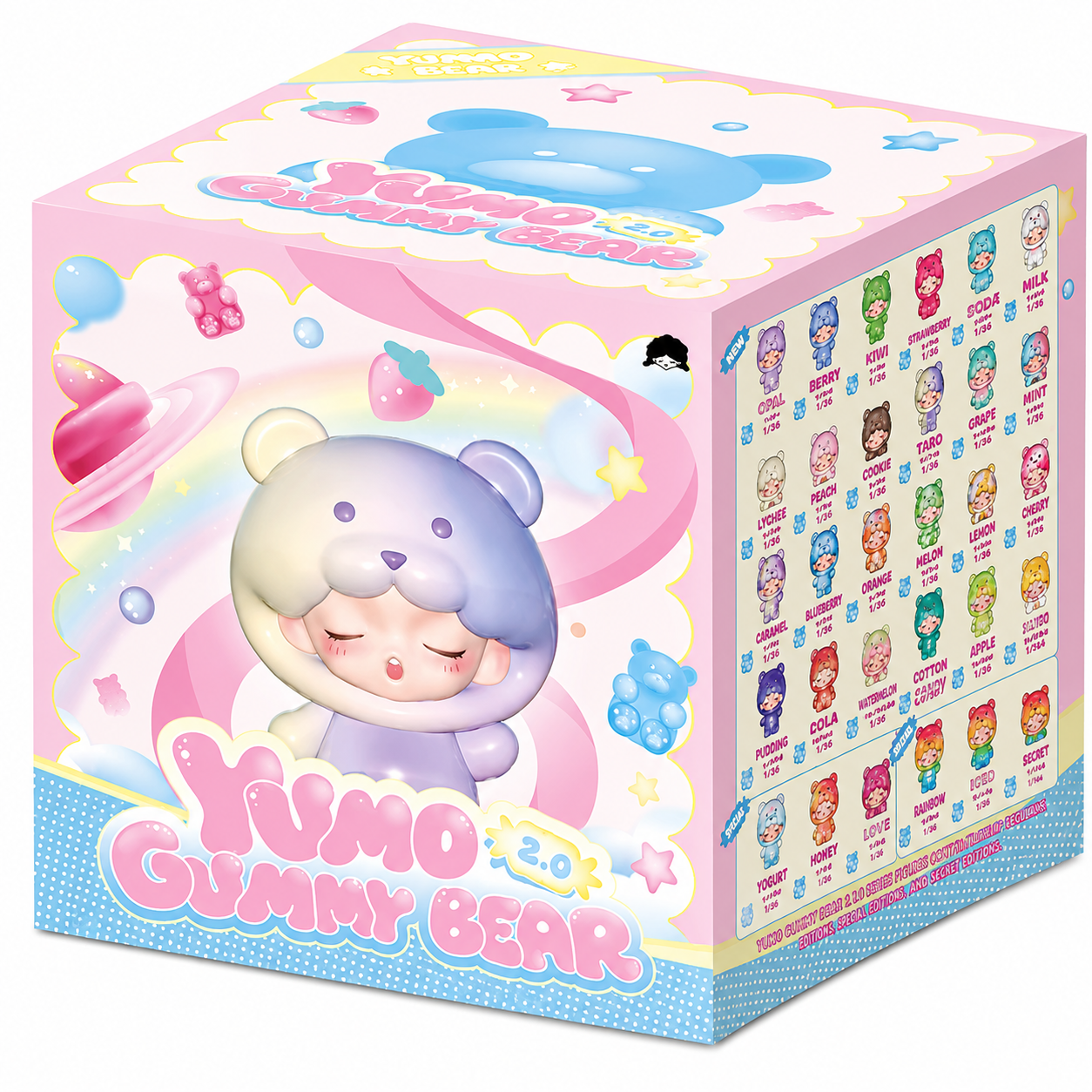 YUMO Gummy Bear 2.0 Mini Blind Box | Cute Mystery Collectible Figure
